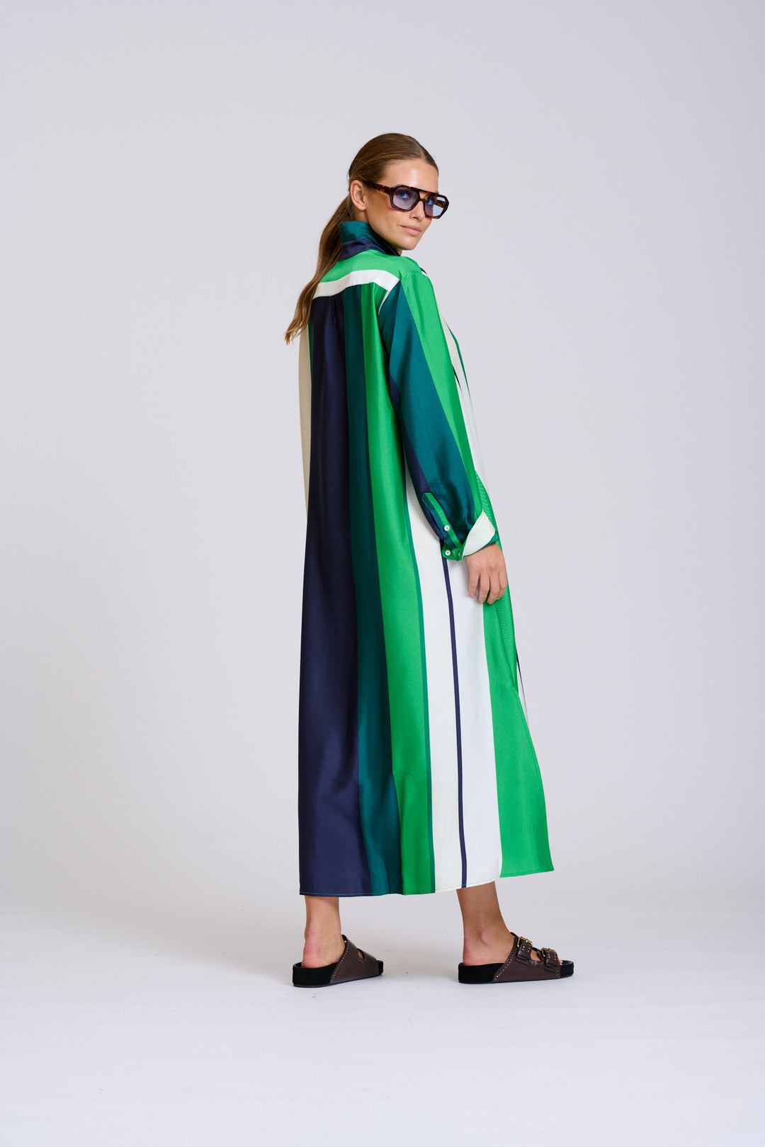 Luxe Luna Longline Shirt Dress