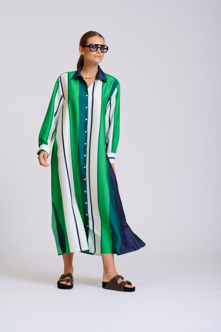 Luxe Luna Longline Shirt Dress