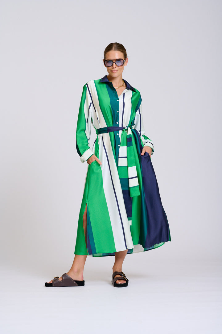 Luxe Luna Longline Shirt Dress