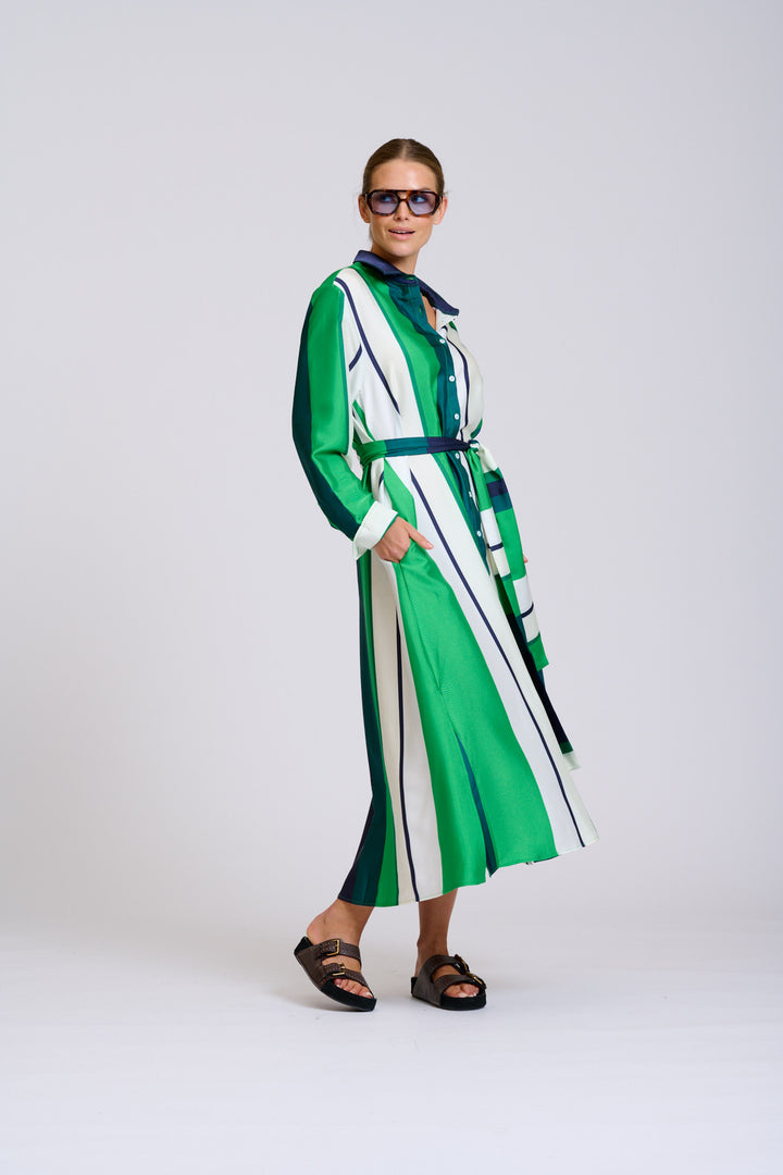 Luxe Luna Longline Shirt Dress