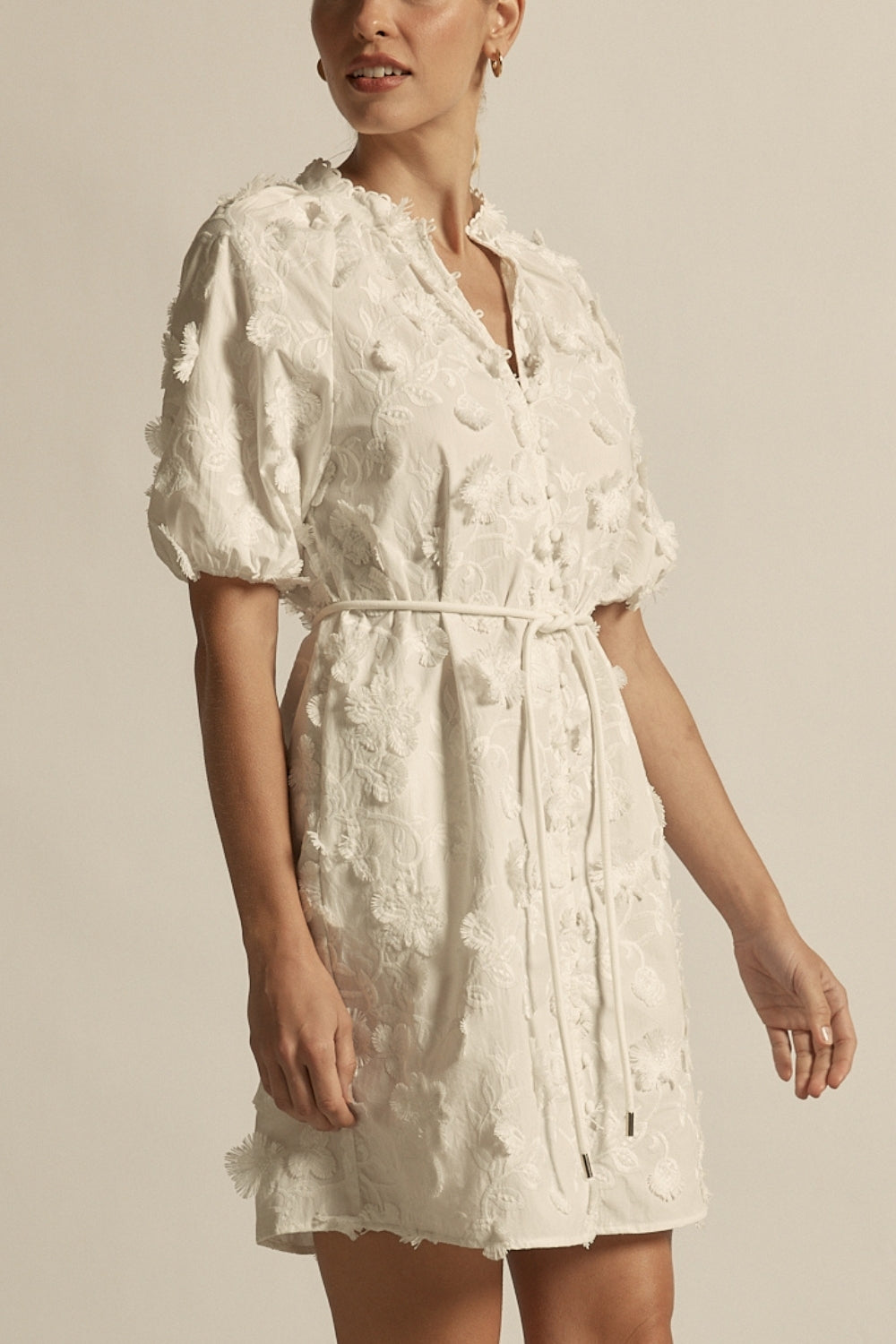 aspect dress - porcelain broderie