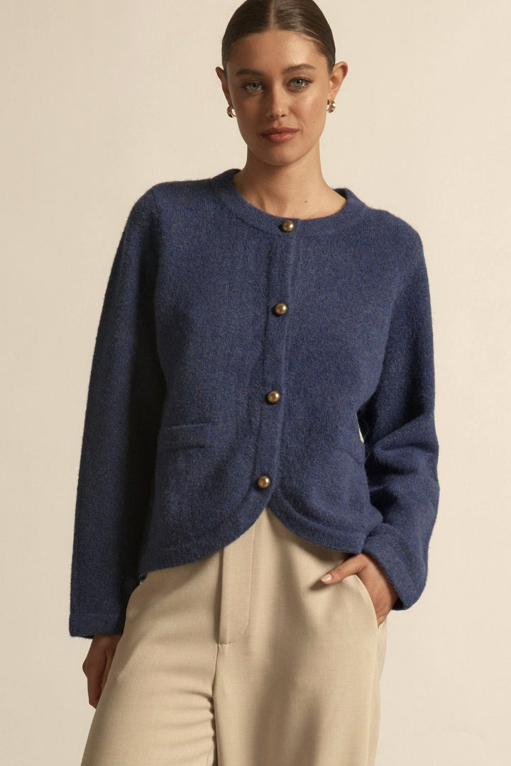 blur knit