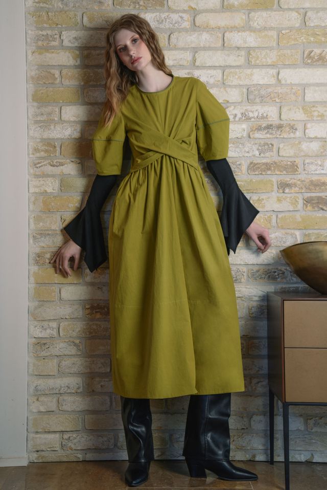 Caught in a Twist Dress