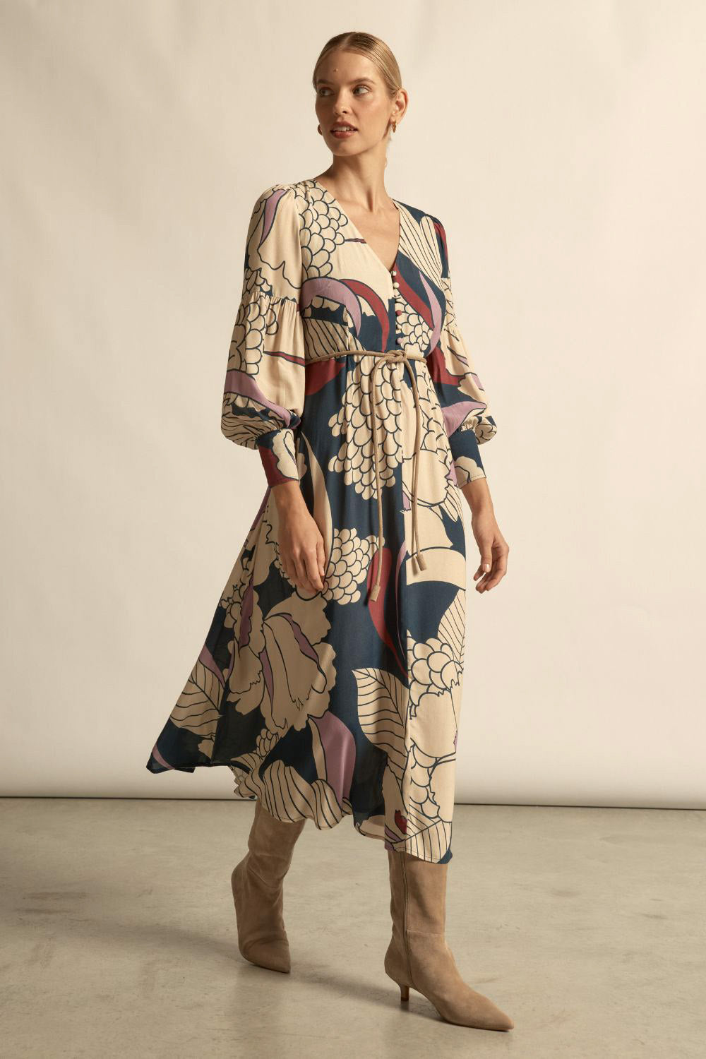 drift dress - petal reverie