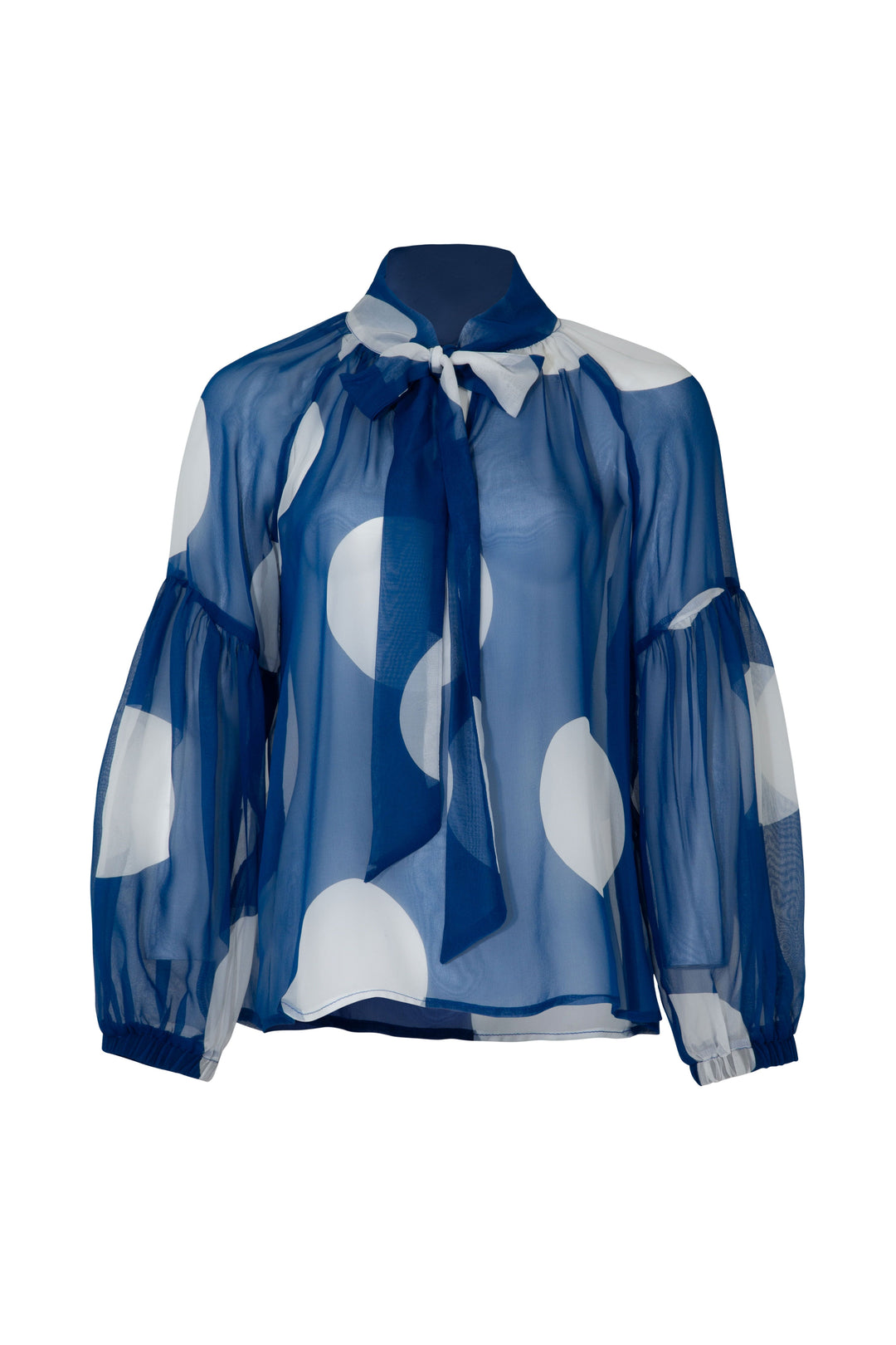 Keep Your Cool Blouse - Blue Spot