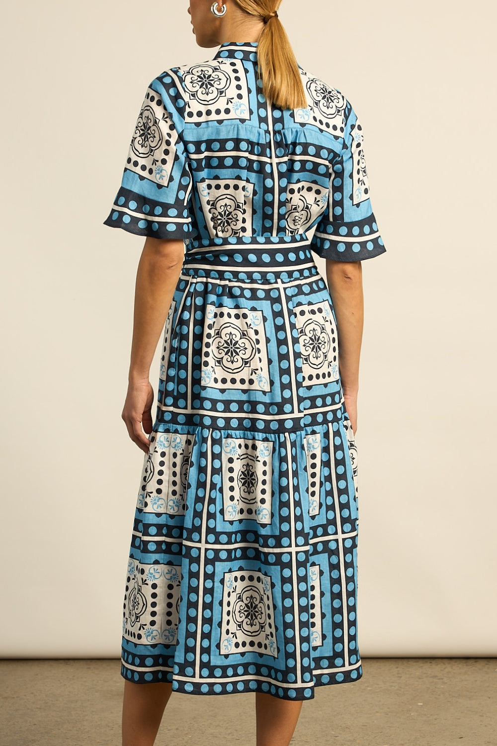 oasis dress - bay scarf