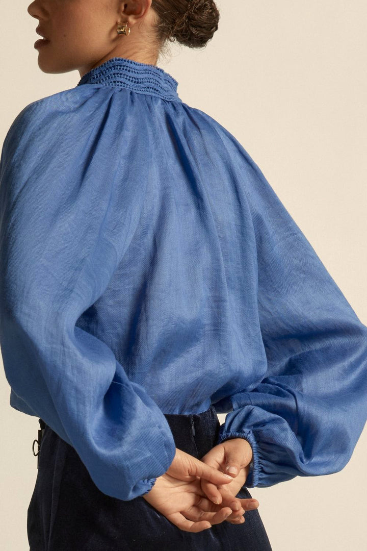 sincere top - sapphire