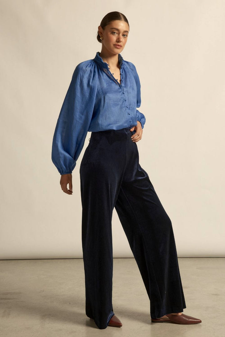 sincere top - sapphire