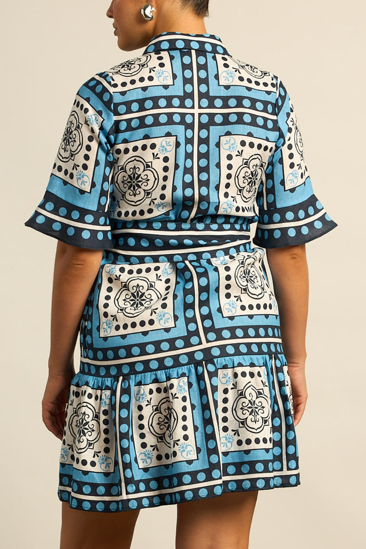 submerge dress - bay scarf