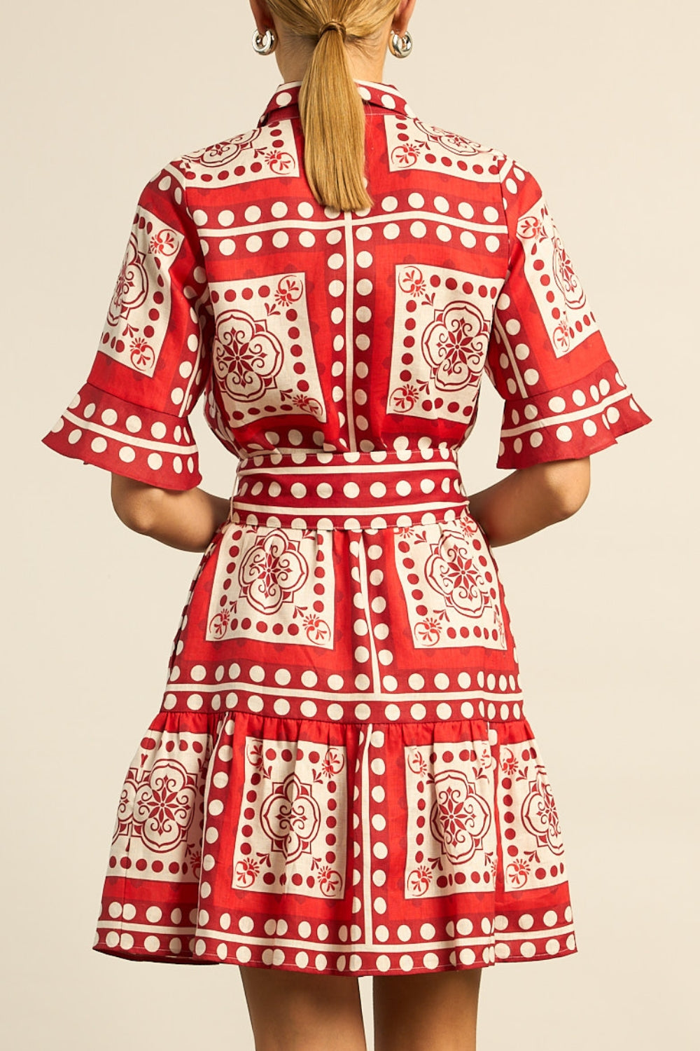 submerge dress - poppy scarf