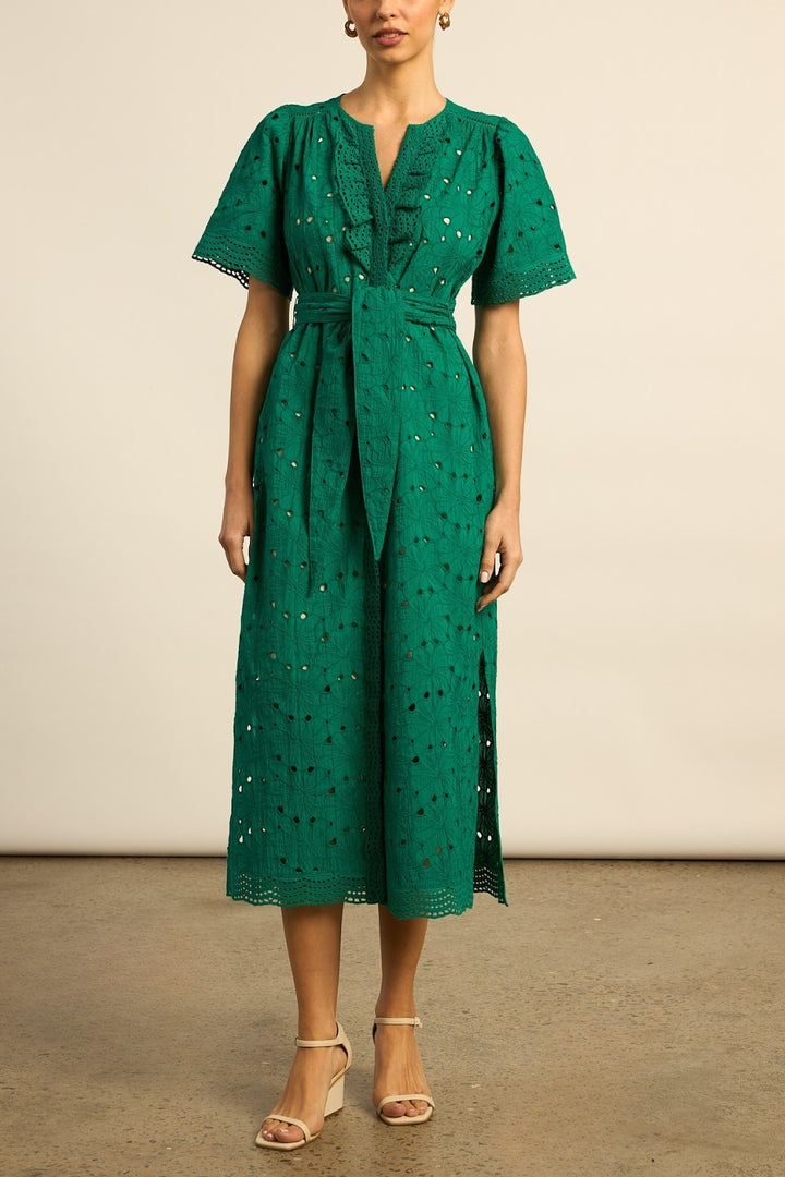 voyage dress - emerald