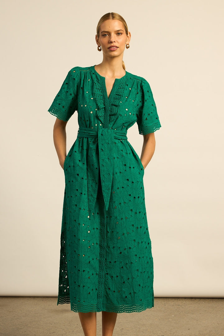 voyage dress - emerald