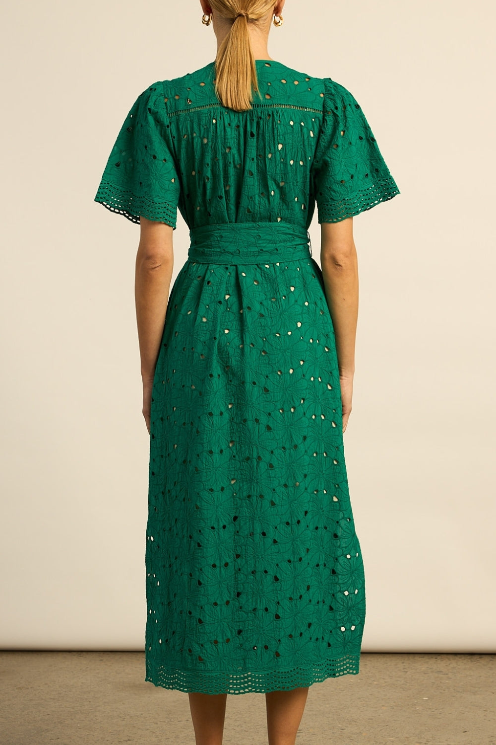 voyage dress - emerald