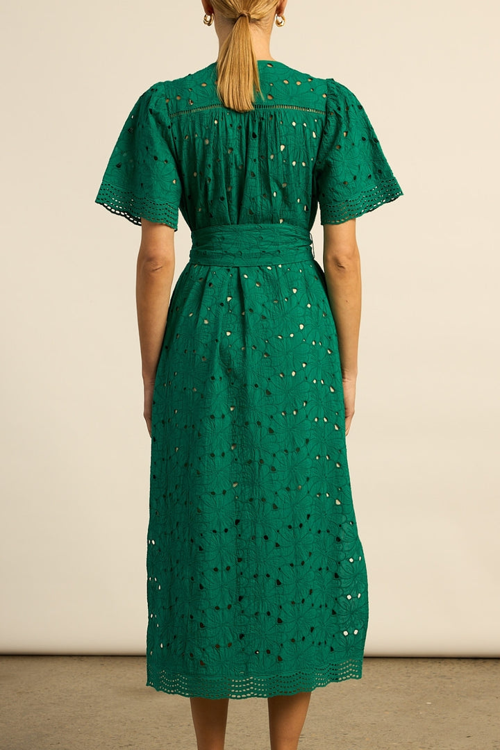 voyage dress - emerald