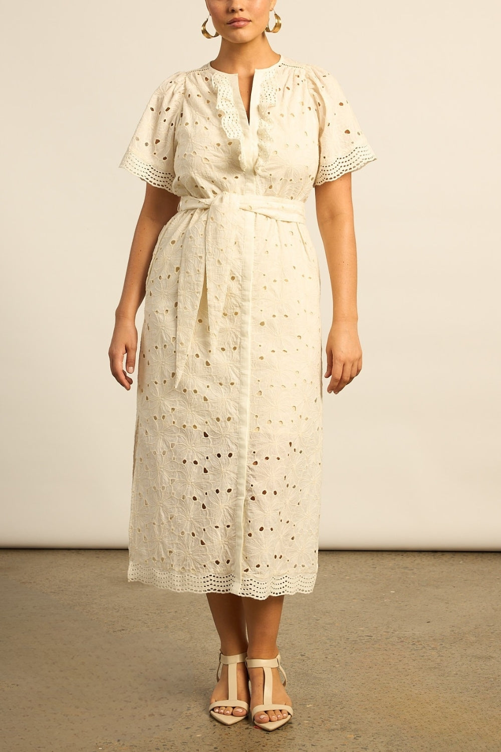 voyage dress - cream