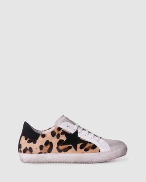 League Sneaker in Leopard